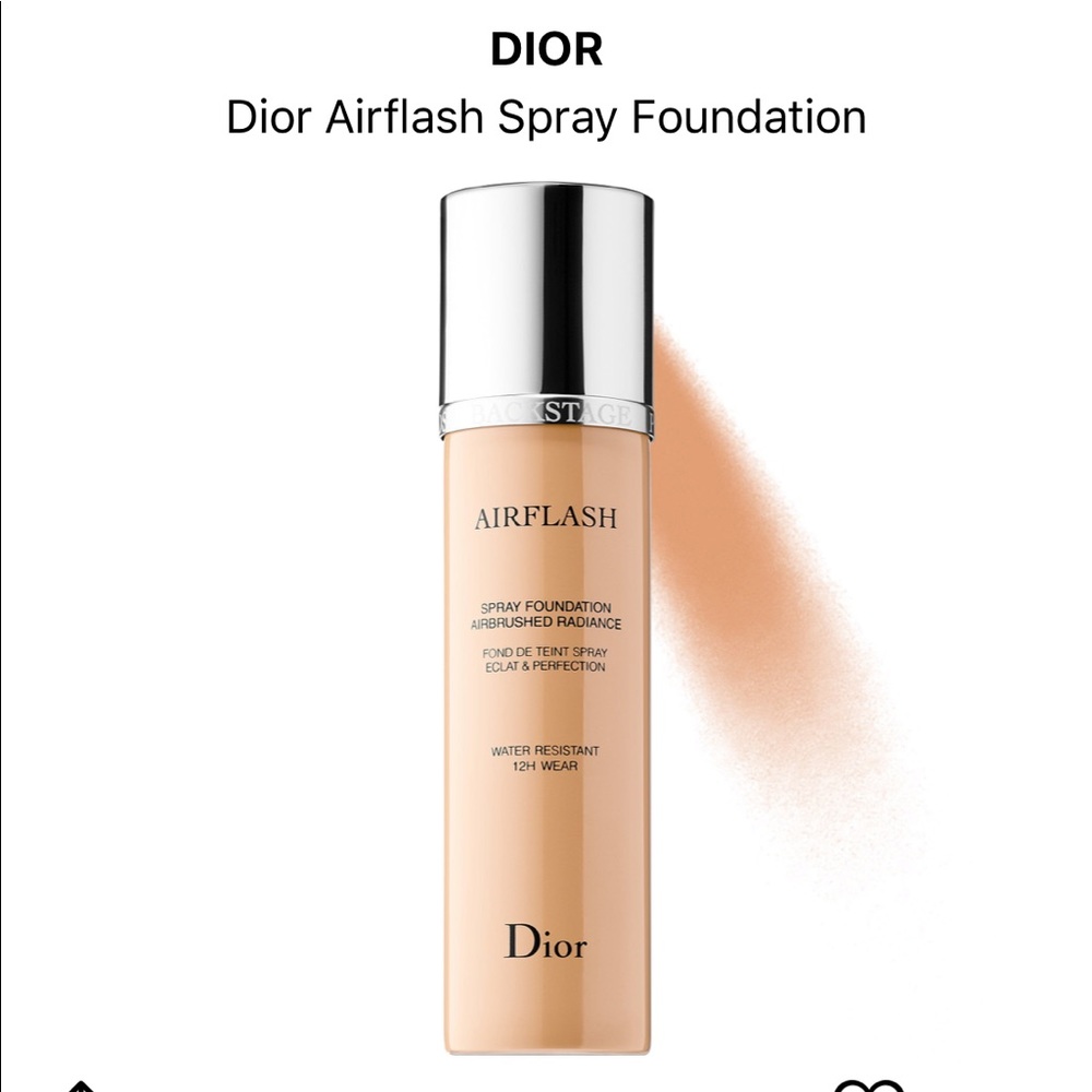 Dior Airflash spray foundation
